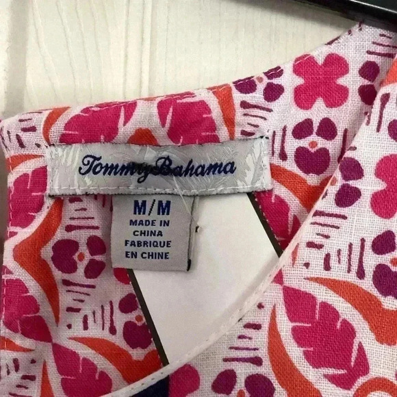 Tommy Bahama 100% Linen
Tropical Terrazza Shift Dress Medium - Picture 6 of 14
